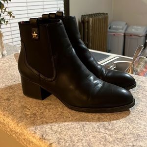 Tommy Hilfiger Black Booties